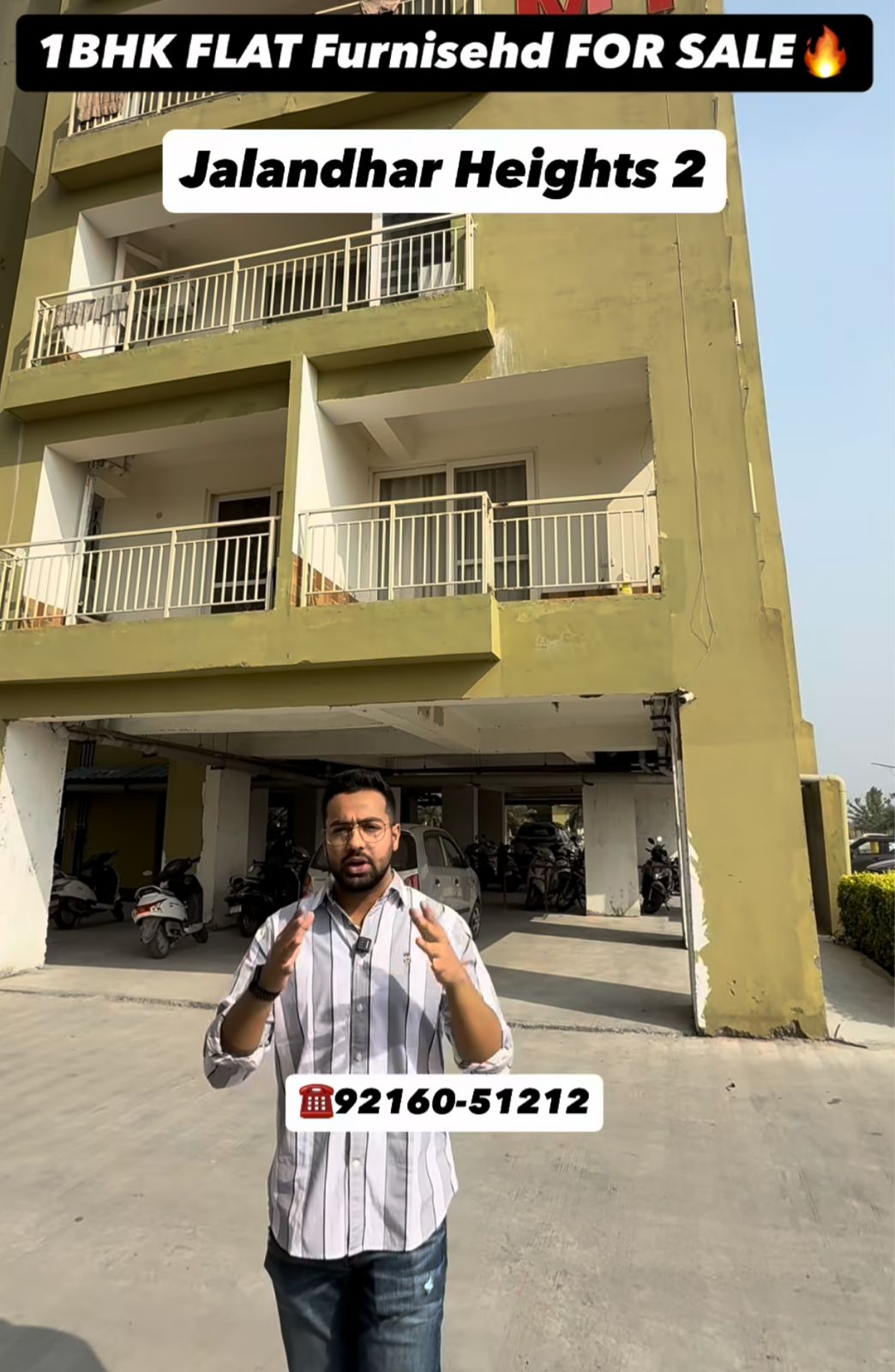 1 BHK Studio Appartment For Sale In Jalandhar