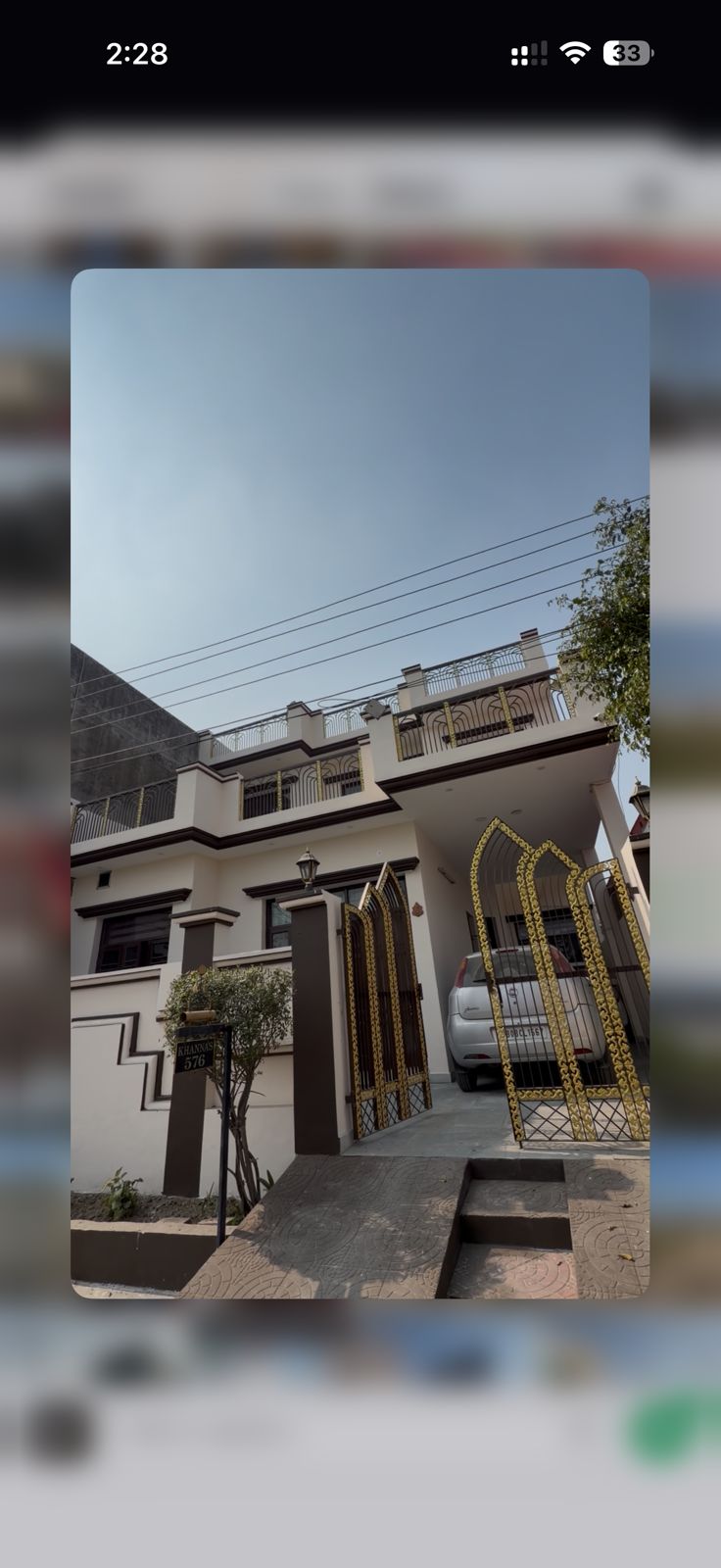 200 gaj ( 8 marla house for sale in jalandhar kunj 30*55 east facing 3 bhk )